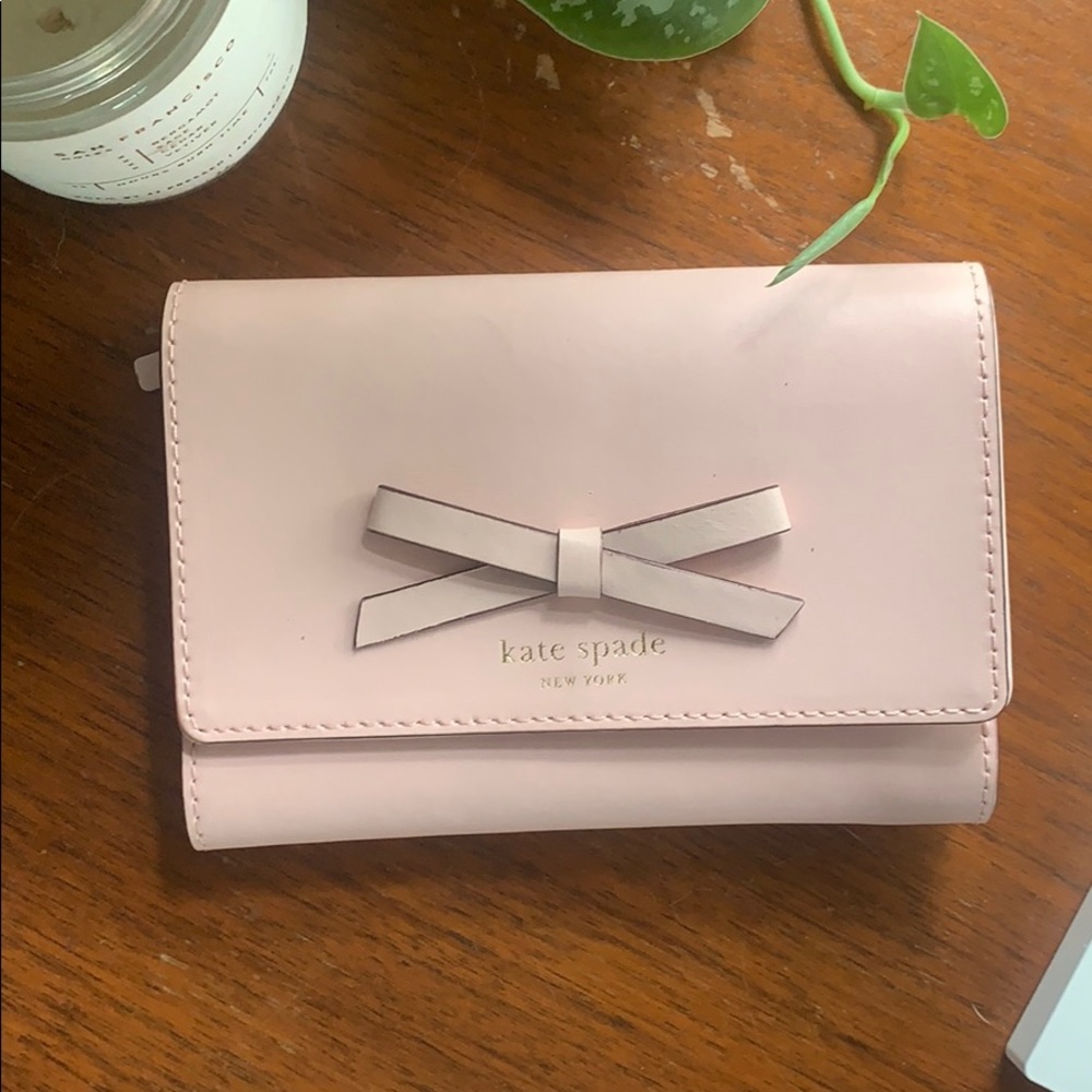Kate Spade blush pink wallet